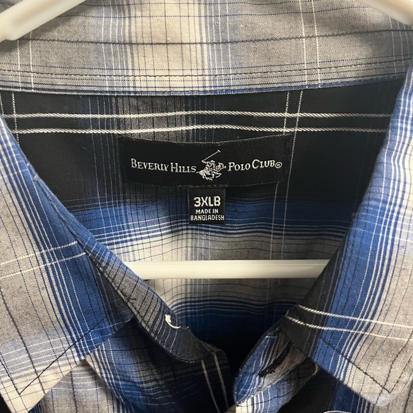 Beverly Hills Polo Club short sleeve button down - Picture 4 of 4